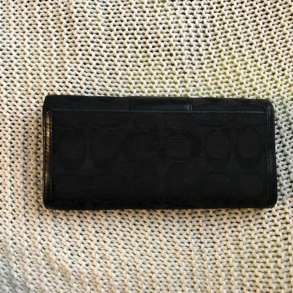 Coach Black Wallet - Picture 5 of 5